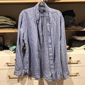 Polo by Ralph Lauren Blue Casual Button Down Shirt